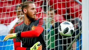David De Gea, &uacute;nico portero del Mundial que a&uacute;n no ha realizado una parada