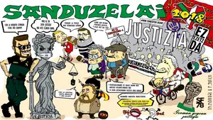 Pagadas con el dinero de todos: piden que Asirón no financie a las peñas con pancartas que atacan a Navarra