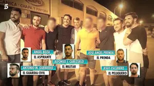 'La Manada' se va de fiesta: la polémica imagen de su reencuentro acompañados por su abogado