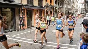 &iexcl;A correr! As&iacute; ha vivido Pamplona la carrera m&aacute;s presanferminera por el recorrido del encierro