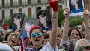 Diez años del crimen que desoló a Pamplona: el homenaje a Nagore Laffage en imágenes
