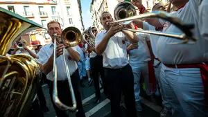 La peña Mutilzarra confirma la hora del Riau-riau con presencia de La Pamplonesa