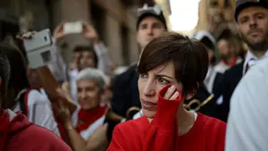 La jota a San Fermín que ha puesto los pelos de punta a los pamploneses durante la procesión del 7 de julio