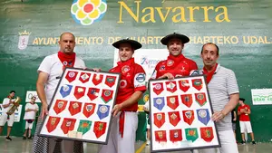 Ezkurra II y Endika se llevan la final del Torneo San Fermín en la despedida a Koteto Ezkurra