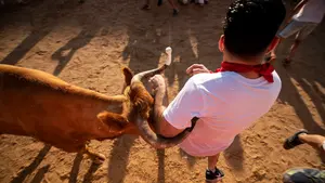 El broche de oro: así ha ido la última suelta de vaquillas de los Sanfermines de 2018