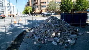 Dos detenidos en Pamplona por robar abundante material de obra en una furgoneta sin seguro ni ITV