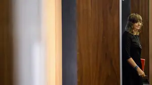 El 'aprobado' de Ana Ollo a su labor en el Gobierno: "Siempre he tendido la mano a todas las víctimas"