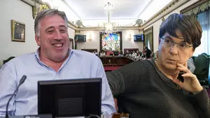 Eguino (I-E) descubre ahora a Asirón: "Es un autoritario que se esconde bajo la máscara de bonachón"