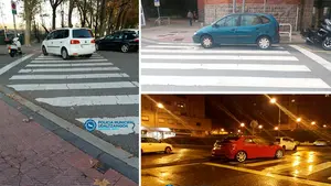 La Policía Municipal de Pamplona, harta de coches mal aparcados: "No te enfades si te dejamos una notita"