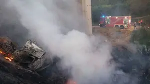Fallece un camionero de Cintruénigo tras caer por un puente en la localidad de Fraga