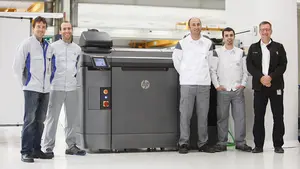 Volkswagen estrena en Navarra una impresora 3D única en la compañía y 30 veces más rápida