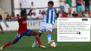 Lío en Tafalla en el Real Sociedad-Zaragoza: la Peña Sport reclama respeto y Twitter se moviliza en su apoyo