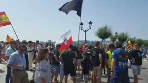 Apoyo navarro a los policías que reclaman en Santander la revisión del acuerdo de equiparación salarial