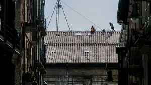 Los 'okupas' del Marqués de Rozalejo se preparan para el desalojo y amenazan: "Que sepan que nos defenderemos"