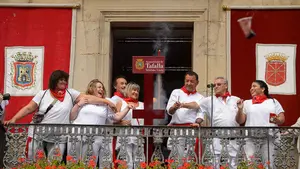 Así han vibrado los tafalleses con el cohete que ha dado comienzo a sus fiestas