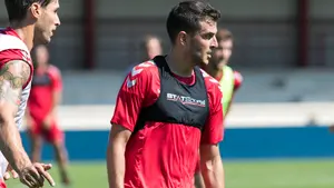 El delantero Juan Villar y Fran Mérida, descartados para el partido del sábado ante el Nàstic