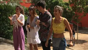Amaia visita el casting final de OT 2018 y da suerte a la navarra Natalia Lacunza, que pasa a la fase decisiva
