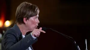 Uxue Barkos reivindica para Geroa Bai el "impulso central" del cambio y pide no dar "ni un paso atrás"