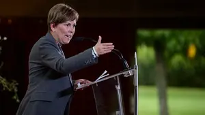 "No lo veo cerca": Barkos descarta, por miedo a perderlo, un referéndum para unir Navarra al País Vasco