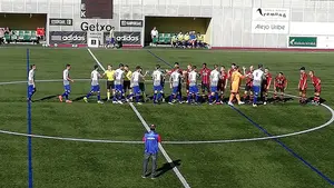 Victoria de los navarros en Gobela: el Izarra se lleva los tres puntos ante el Arenas de Getxo