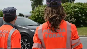 Los policías forales de más edad podrían tener un nuevo destino para sus labores de vigilancia