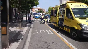 Evacuan al hospital a un hombre de 69 años atropellado en un paso de cebra en Mendebaldea