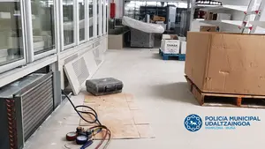 Jornada negra en Pamplona: dos heridos en varios accidentes laborales registrados en cuestión de minutos