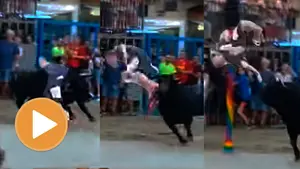 Suspenden un acto taurino en Burriana que dejó 3 corneados: así ha sido una de las espeluznantes cogidas