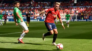 Brandon Thomas ve a Osasuna "con fuerza y motivación" a pesar de los malos resultados