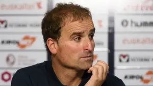 Arrasate, contento: "Valoro la victoria sobre todo por el ritmo. Se han visto cosas que queremos"