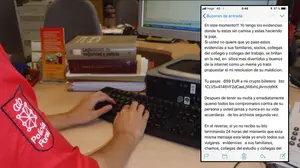 Así se toma la Policía Foral el intento más burdo de estafa que ha llegado a Navarra a través de internet