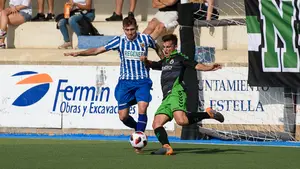 El Izarra continúa sin ganar en Estella después de empatar ante el Real Unión en Merkatondoa