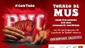 Jugadores y técnicos del Basket Navarra jugarán un torneo de mus con importantes premios