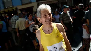 No hay edad para el deporte: as&iacute; han corrido por Pamplona cuatro 'veteranos' en el Cross de los Carrozas