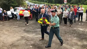 Leitza rinde homenaje al cabo Beiro, asesinado por ETA hace 16 años: "No podemos olvidar lo que ocurrió"