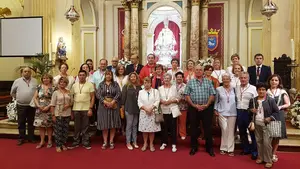 La novena para conmemorar el martirio de San Fermín culmina con la recepción de 60 nuevos cofrades