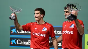 Revancha en el Navarra Arena: derrota de la pareja navarra formada por Ezkurdia y Zabaleta