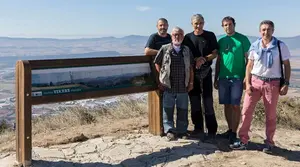 Nuevas vistas desde San Crist&oacute;bal: colocada una nueva mesa panor&aacute;mica que permite una visi&oacute;n detallada desde la cima