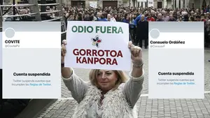 Ola de rabia e indignación en Twitter: la red social suspende las cuentas de Covite y de Consuelo Ordóñez