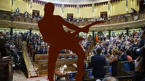 Un músico navarro 'cantará las 40' a los políticos en una novedosa acción en el Congreso de los Diputados