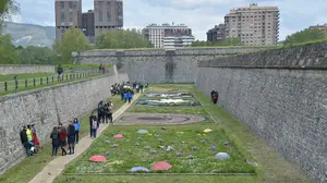 El cambio climático se dejará sentir en Pamplona: los jardines efímeros concienciarán sobre medioambiente