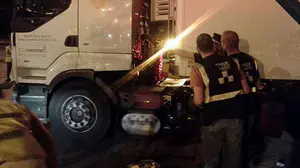 Auxilian a un menor de edad marroquí que había llegado a la Ribera navarra escondido en un tráiler