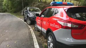 Conducía borracho y con escopetas en el coche: la Policía Foral denuncia a un conductor en Baztán