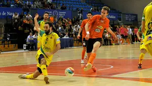 El exjugador de Osasuna Xota Carlitos augura un partido "igualado e intenso" ante el Ribera Navarra