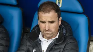 Arrasate, cabreado: "Ha sido un final duro. Los dos goles los hemos hecho nosotros y te da rabia"