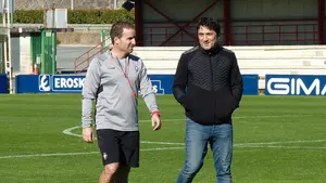 Arrasate, ante el Rayo Majadahonda: "Fuera de casa solo hemos conseguido un punto y eso no puede ser"