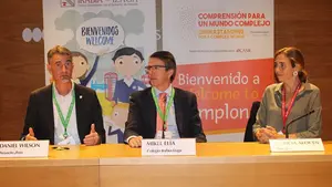 Dani Wilson, investigador de Harvard, en Pamplona: "La calidad de los alumnos depende de los profesores"