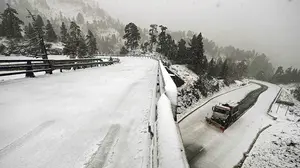 Navarra activa la alerta amarilla ante la llegada inminente de nieve de hasta 10 centímetros de espesor