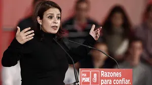 Lastra (PSOE) reitera que Sayas y Adanero son tránsfugas pese a la amenaza de denuncia