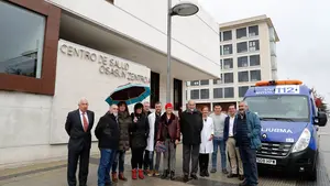 Domínguez 'farda' del nuevo servicio de urgencias extrahospitalarias de Buztintxuri tras cerrar tres centros
